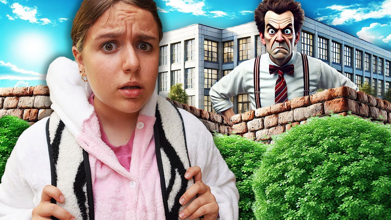 LILY S'EST ENFUIE DE L'ÉCOLE ! - PINK LILY