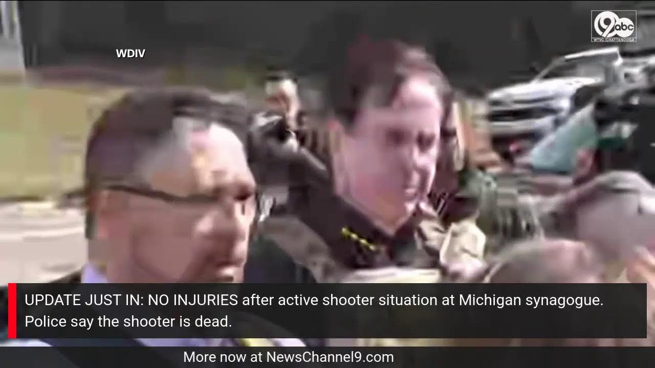 DEVELOPING: Vehicle rams Micihgan synagogue, active shooter situation underway