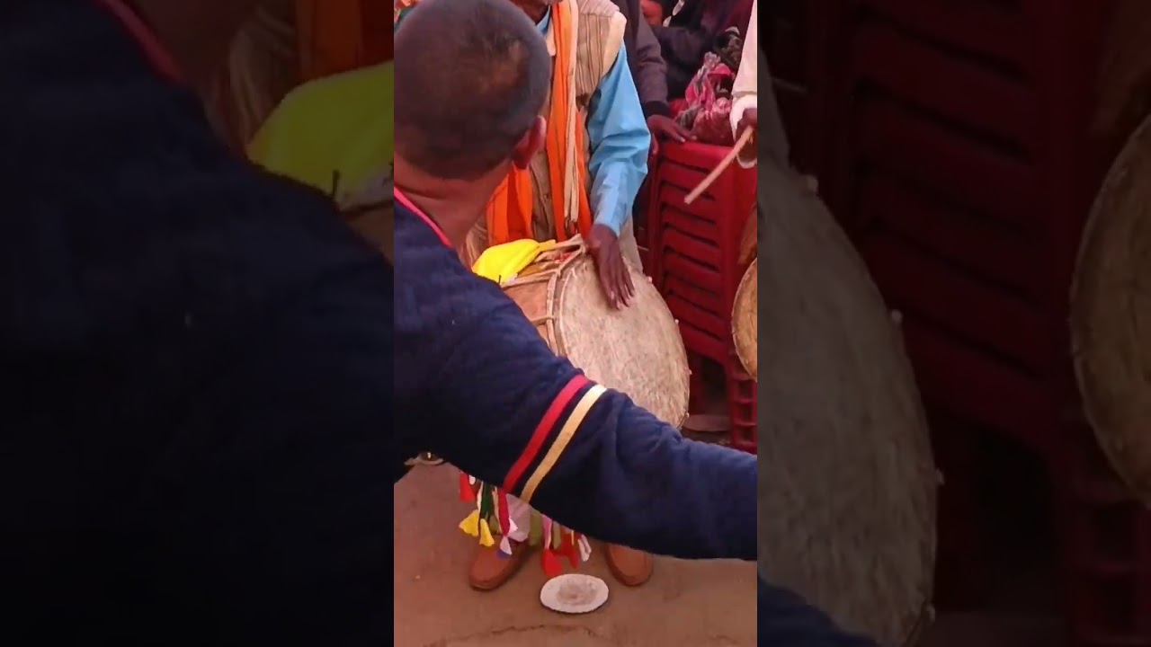 Mandan Dhol Damaun Bhaji Barat Garhwali Mandan #pahadi #mandan #garhwali #shortsfeed #nature #shorts