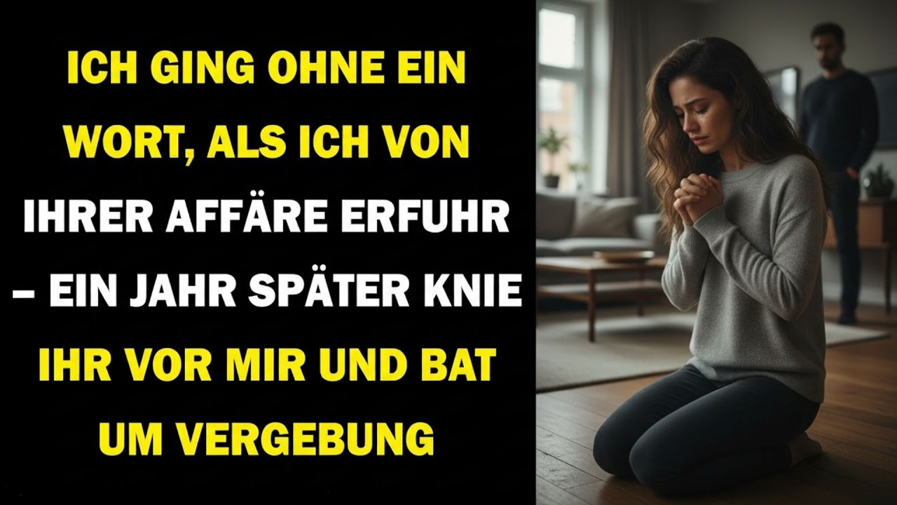 🔥ICH VERLIEß SIE SCHWEIGEND, ALS ICH VON IHRER AFFÄRE ERFUHR – JAHRE SPÄTER BAT SIE UM VERGEBUNG🔥