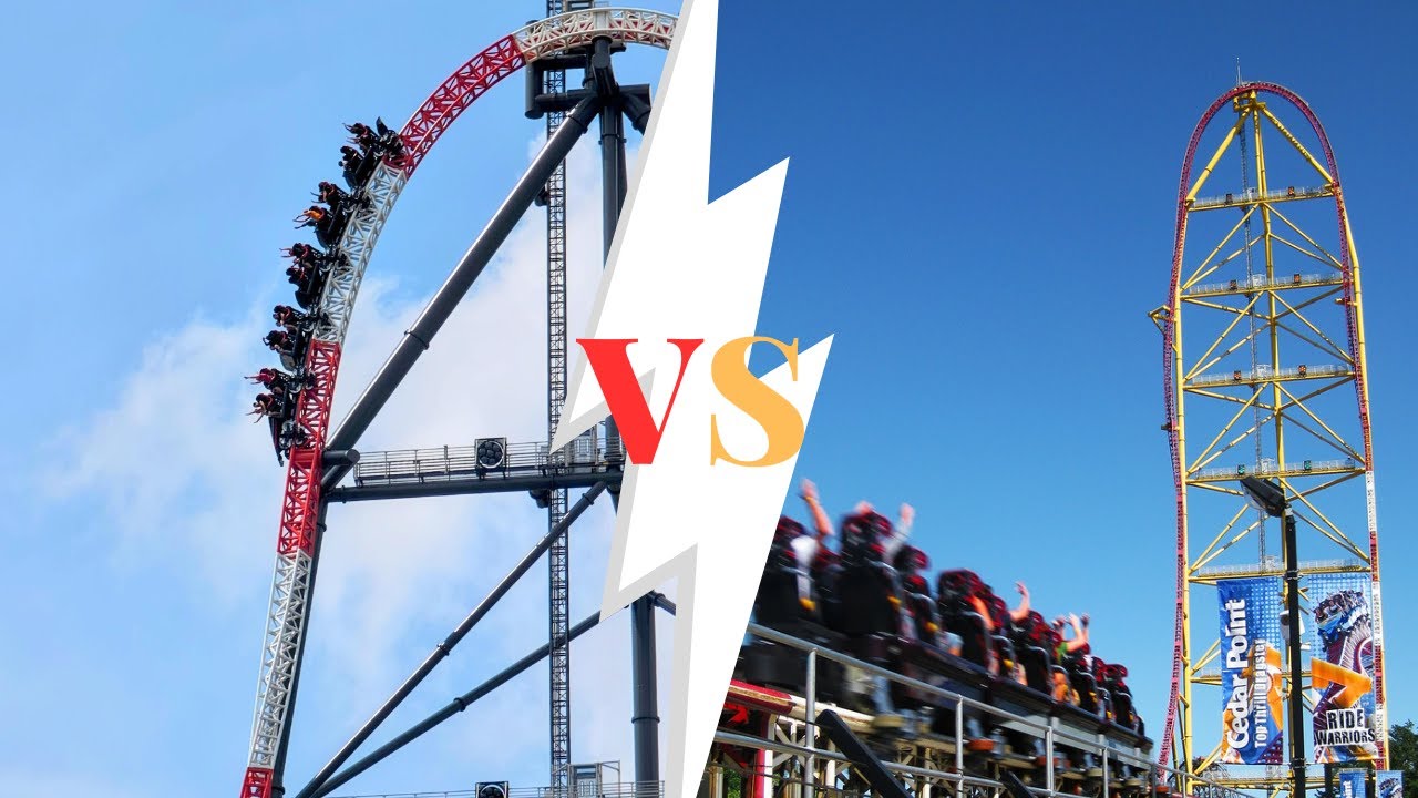 Top Thrill Dragster VS. Top Thrill 2 Edit