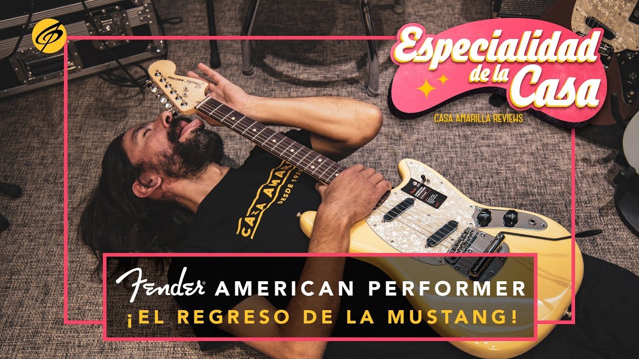Especialidad de la Casa: Review Fender American Performer Mustang