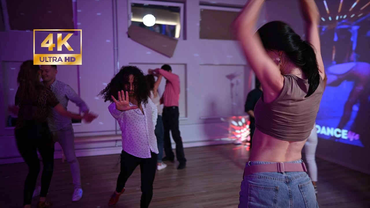 Ljubov-Ali Dancing at Bachata Studio Tallinn Social Party ( Adicto by Marc Antony and Prince Royse)