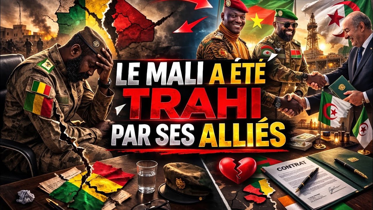Mali trahi par le Burkina et le Niger ? Les nouvelles alliances avec l’Algérie inquiètent !