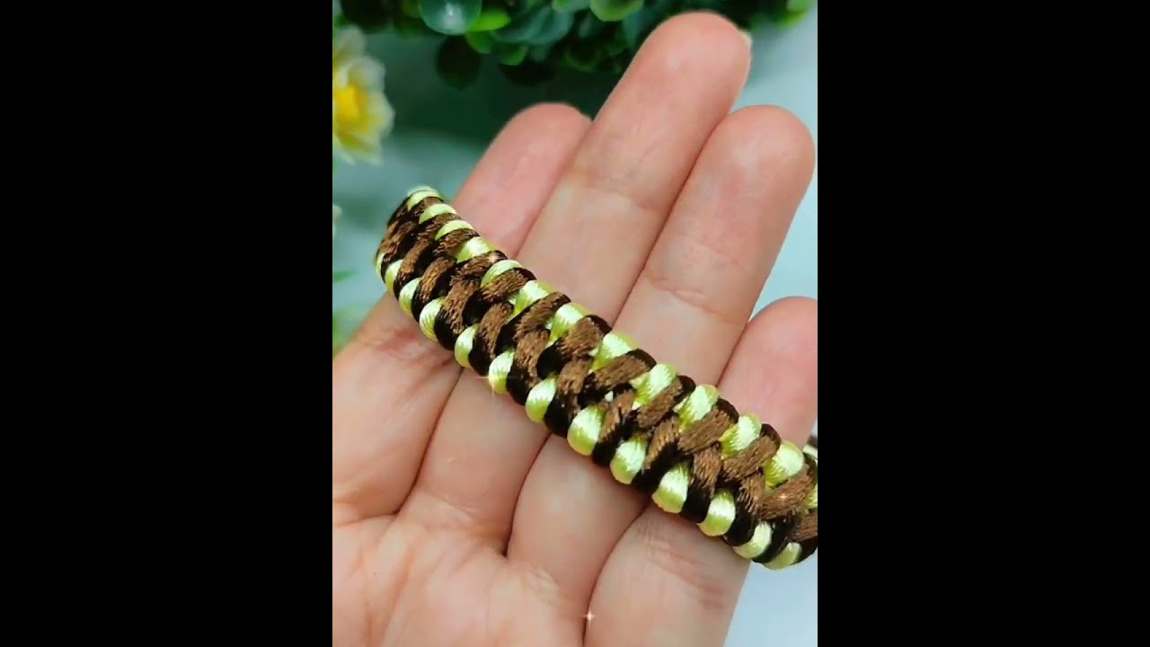 Pulsera de hilo cola de Dragón Tutorial