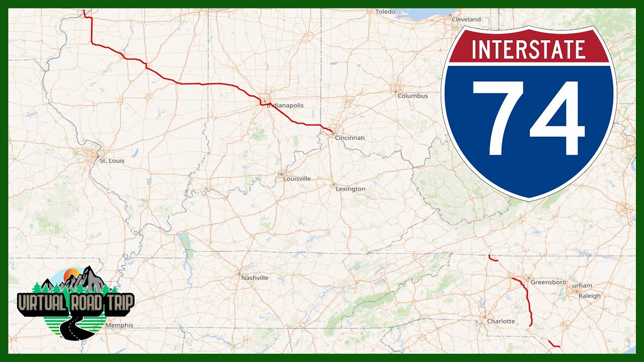 Interstate 74 (I-74) - Better Know A Highway #21