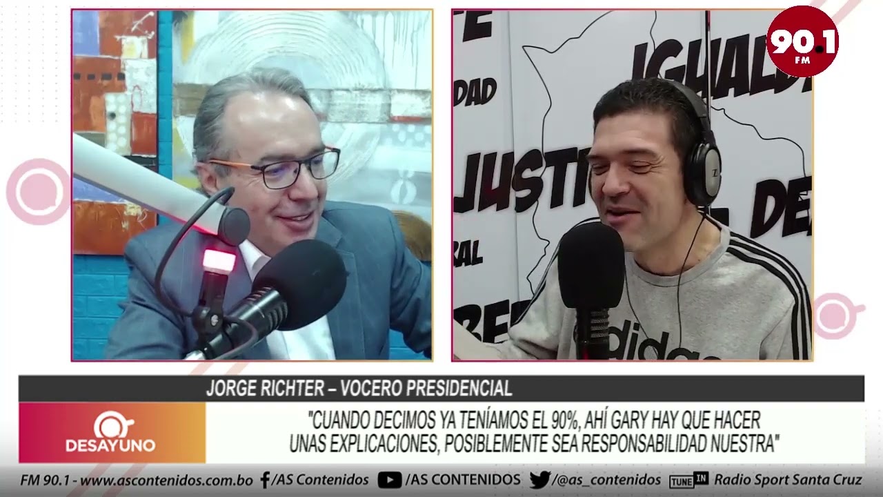 Jorge Richter: “Cuando decimos ya teníamos el 90%, ahí posiblemente sea responsabilidad nuestra