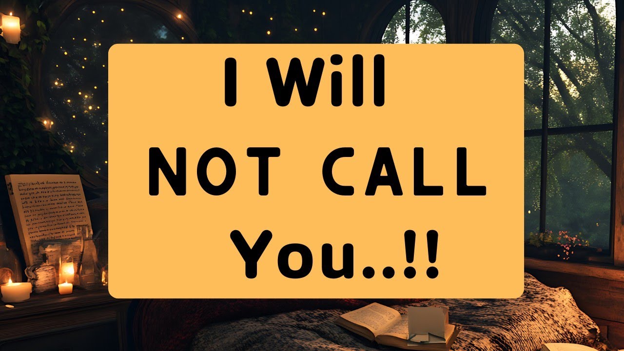 I Will Not ❌ Call You... Divine Masculine Reading| Soulmate| dm df today| Channeled Message