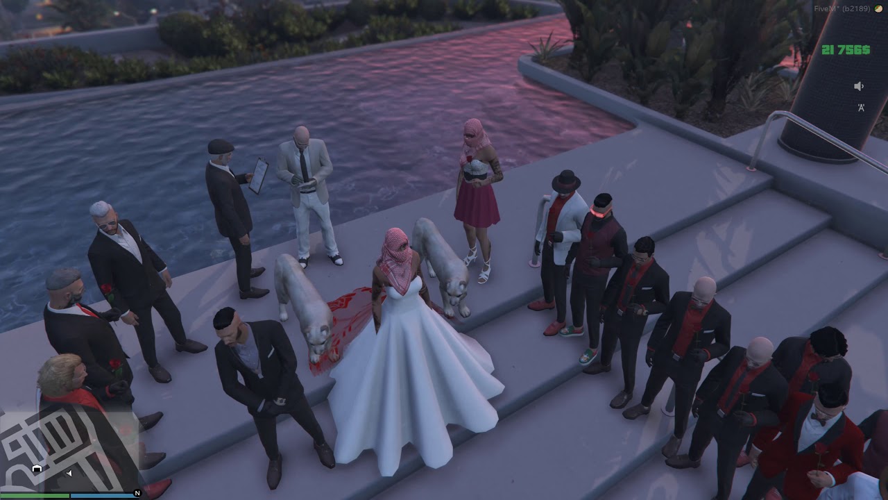 Hochzeit von Mustafa und Shirin (FastLife) GTA RP (30.01.2021)