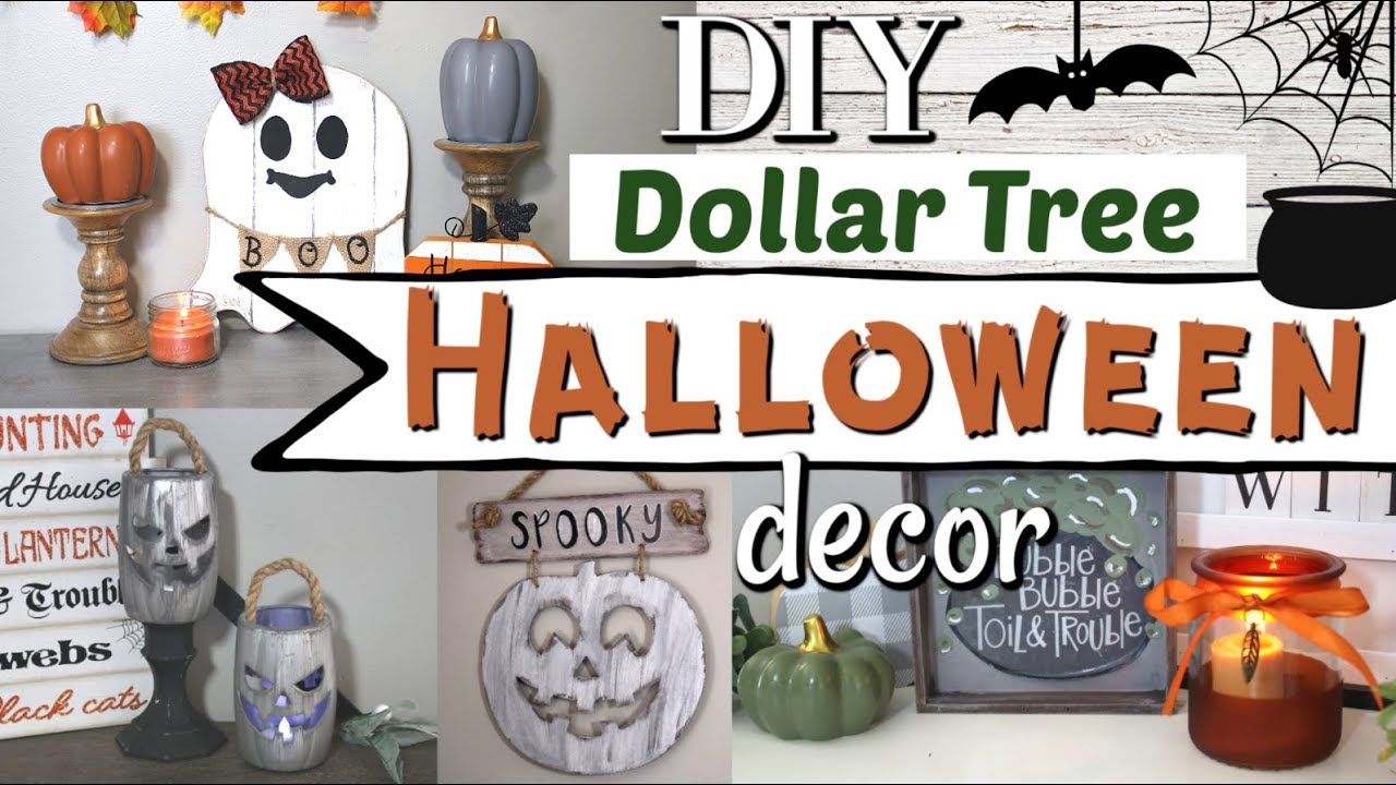 DIY Dollar Tree Halloween Decor | Halloween Decor Ideas 2019 | Krafts by Katelyn