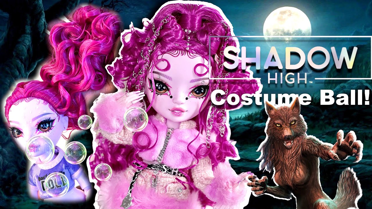 ВОСХИТИТЕЛЬНО! | Shadow High | Костюмированный бал 💕Лола Уайлд🐺 Распаковка + мытьё головы + новая...