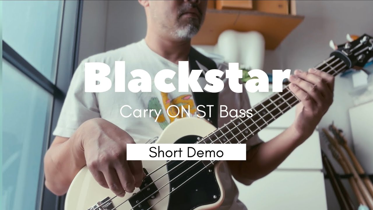 Blackstar Carry-on ST Travel Bass w/ D&rsquo;addario 65-130 Half Round Strings Short Demo