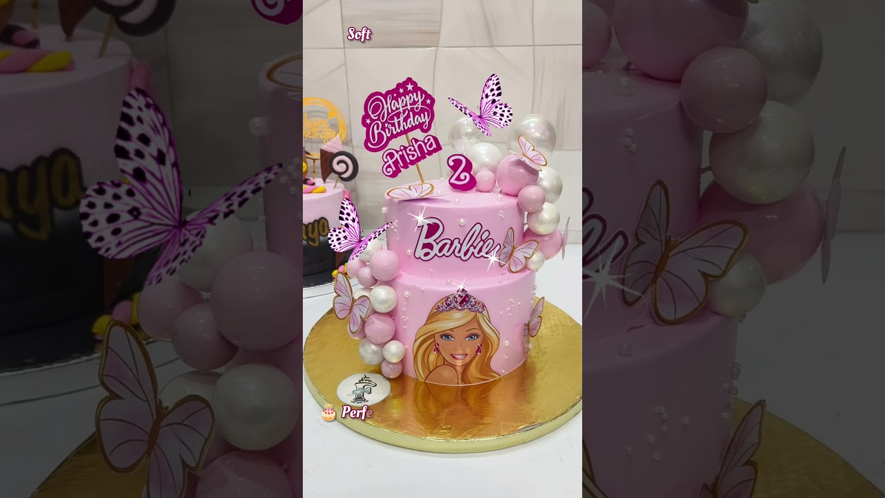 🎀 Barbie Birthday Magic in Every Slice! 🎀