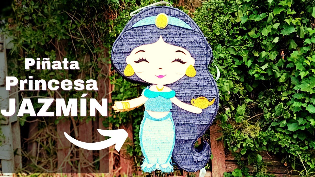 PIÑATA de JAZMÍN | Armado y Decorado | Princesa DISNEY