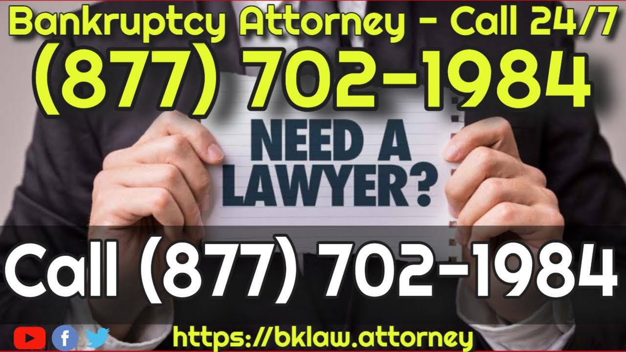 Emergency Bankruptcy Attorney Jacksonville FL -Call 24/7 (877) 702-1984 - We Offer FREE Consultation