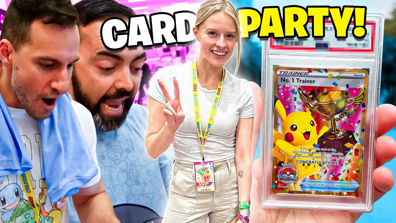Я посетил лучшее в мире мероприятие Pokemon и оценил свою самую редкую карту (Card Party)