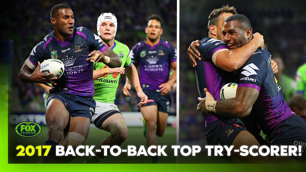 Try scoring CHAMPION! 👑 Every Vunivalu try from the 2017 NRL season 🔥 | Fox League