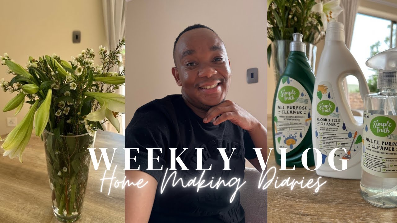 VLOG | Spend A Few Days With Me | Clean & Cook with me | Home Making | South African Youtuber