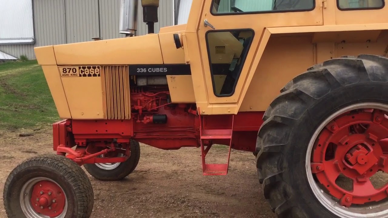1970  Case 870 Agri King Sells on BigIron Auction 6-20-2018