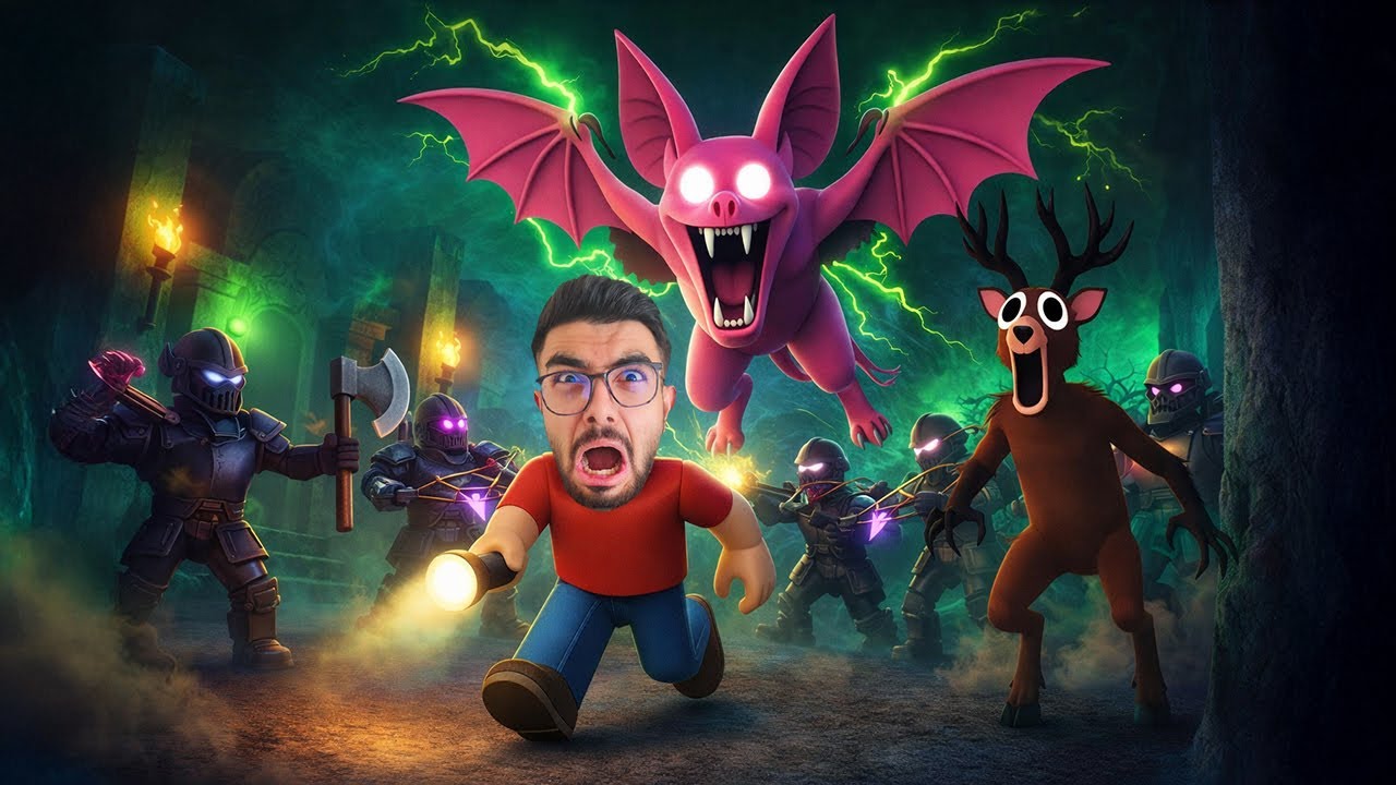 كهف الخفاش تطور  🦇 99 ليلة في الغابة