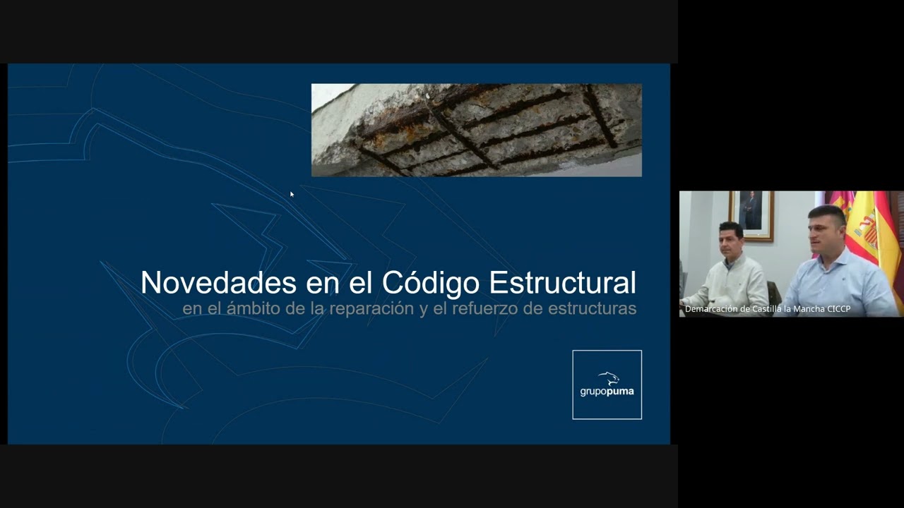 Jornadas de Formación: Patología, reparación, refuerzo y protección del hormigón armado - Grupo Puma