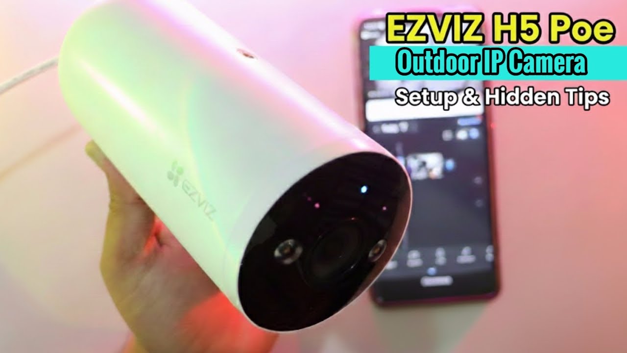 EZVIZ H5 PoE 2K Smart  IP Camera How To Use & Tips Tricks