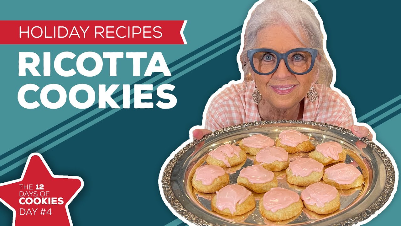 Holiday Cooking & Baking Recipes: Ricotta Cookies Recipe - 4th Day of Christmas Cookies