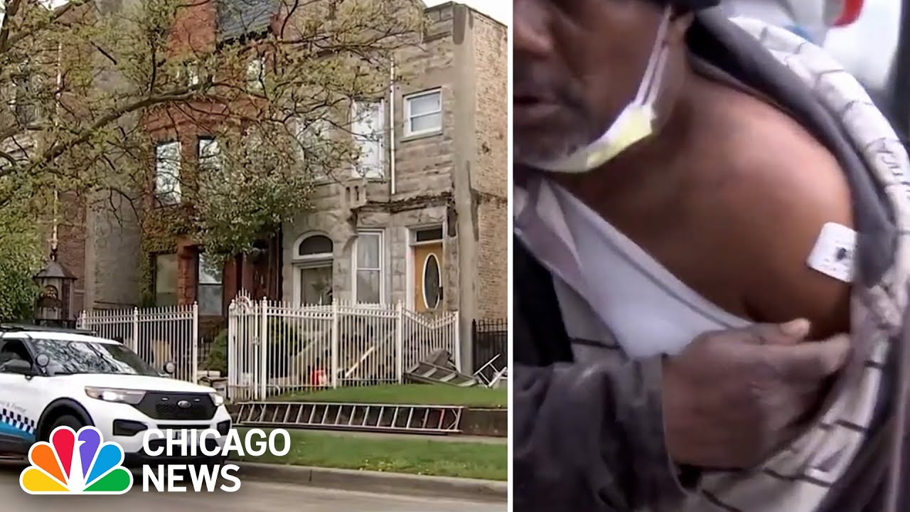 2 Injured, 1 Seriously, in Bronzeville Awning Collapse