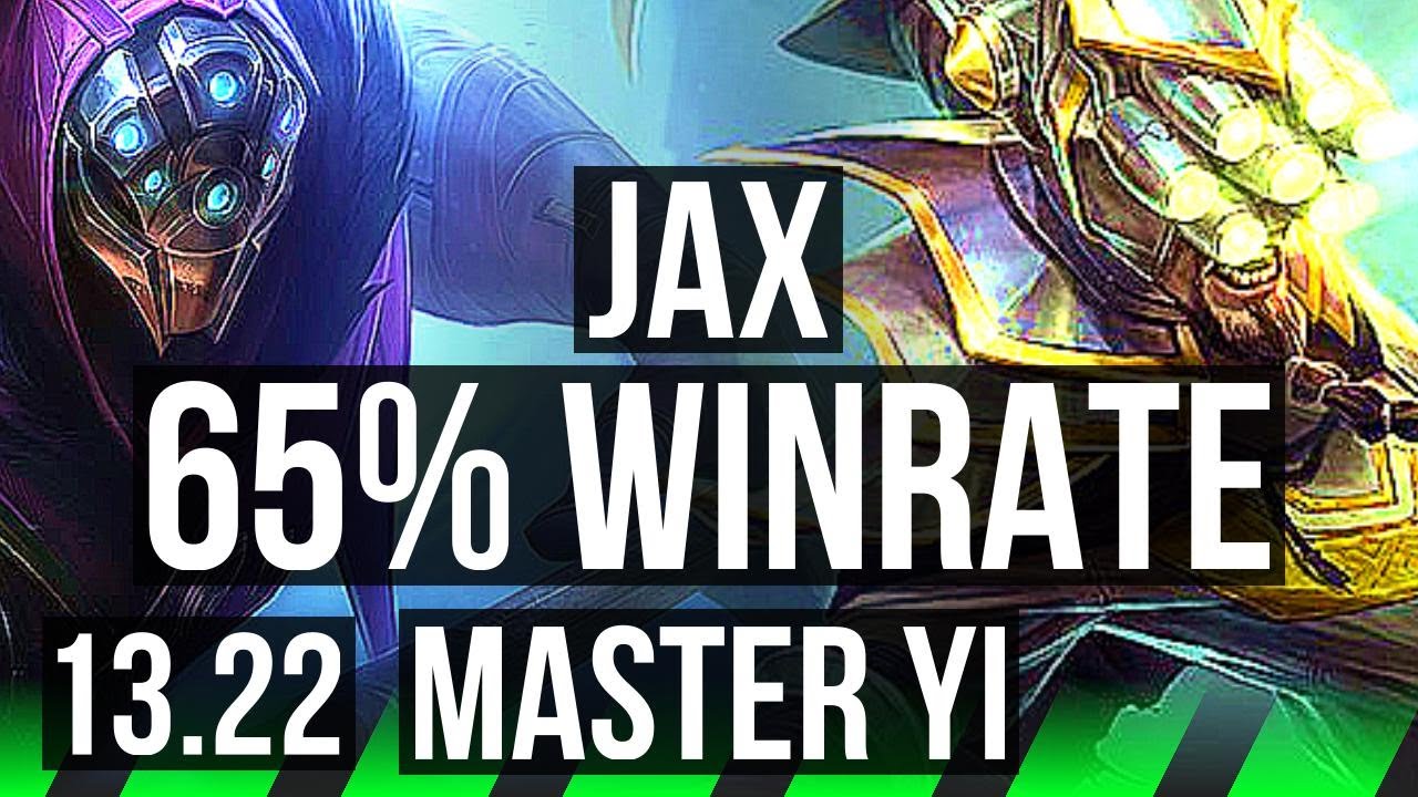 JAX vs YI (JNG) | 11/1/15, 65% winrate, Legendary | NA Diamond | 13.22