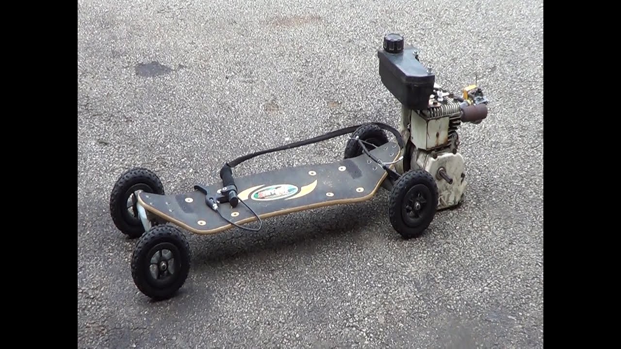 NEW PROJECT Motorized Skateboard 2.0