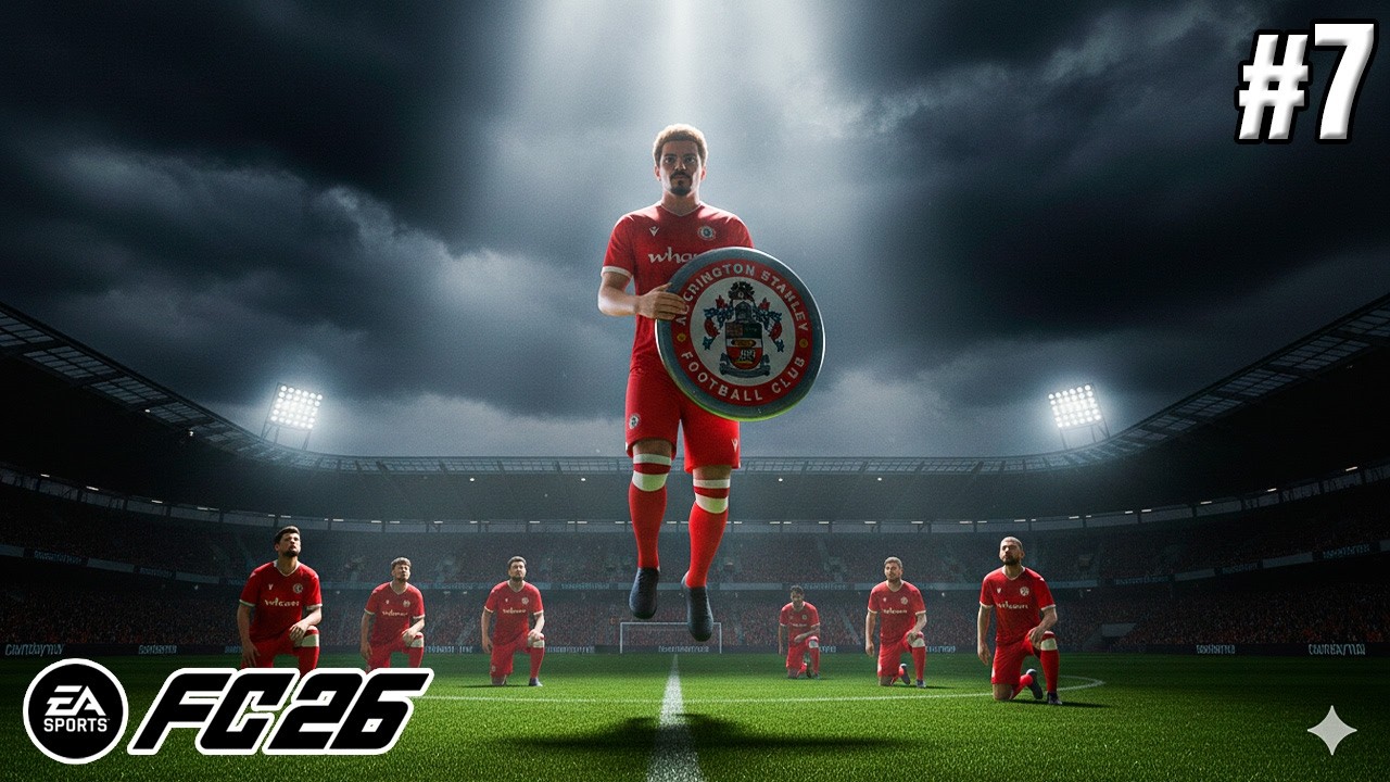 SOMENTE HARRY É CAPAZ DE SALVAR O ACCRINGTON ⚽🔥 MODO CARREIRA JOGADOR FC 26 #7