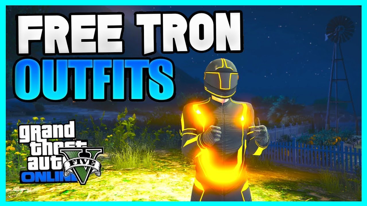 *SIN GASTAR 200 MIL* COMO TENER EL TRAJE DE TRON GRATIS EN GTA V ONLINE - WOLF D3ATH CONJUNTOS