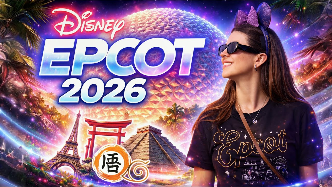 ¿Anime en Disney? Así es EPCOT 2026 | Tiendas, tips y 11 países. ✨⚪️