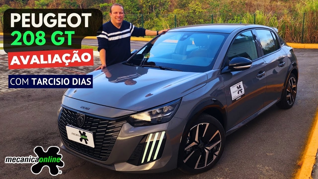 Avaliação Peugeot 208 GT 2025