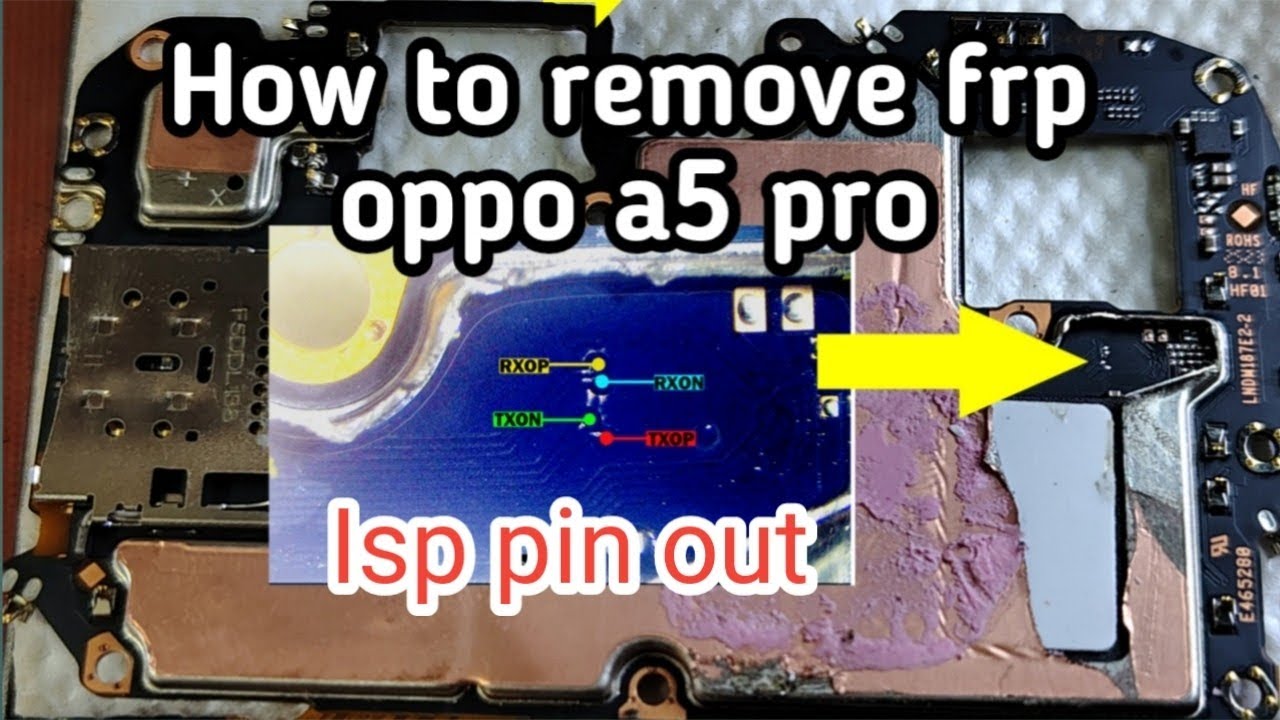 oppo a5 Pro frp bypass, oppo a5 pro isp pin out,frp bypass with easygtag plus box 