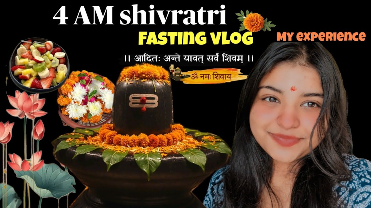 Woke Up at 5AM for Shivratri 🕉️ | Fasting, Puja & Peaceful Morning Vlog #viralvideo  #mahashivratri 