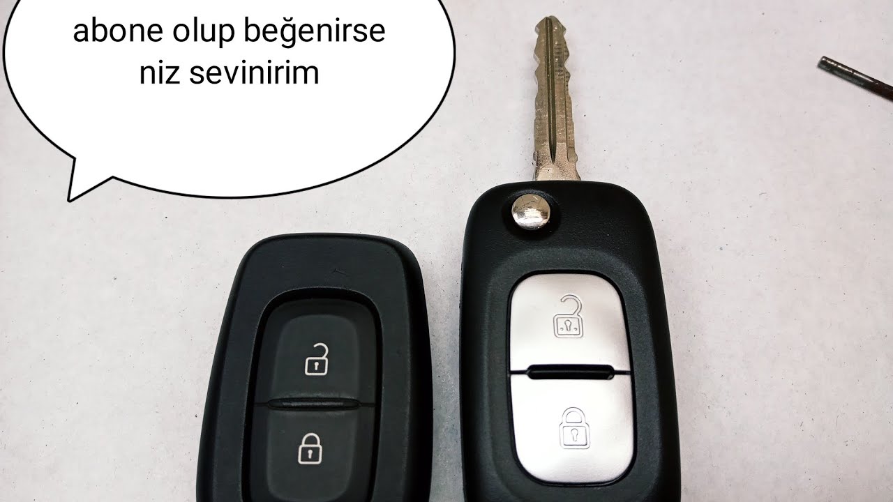 DACİA Sandero stepway anahtari sustali YAPMAK