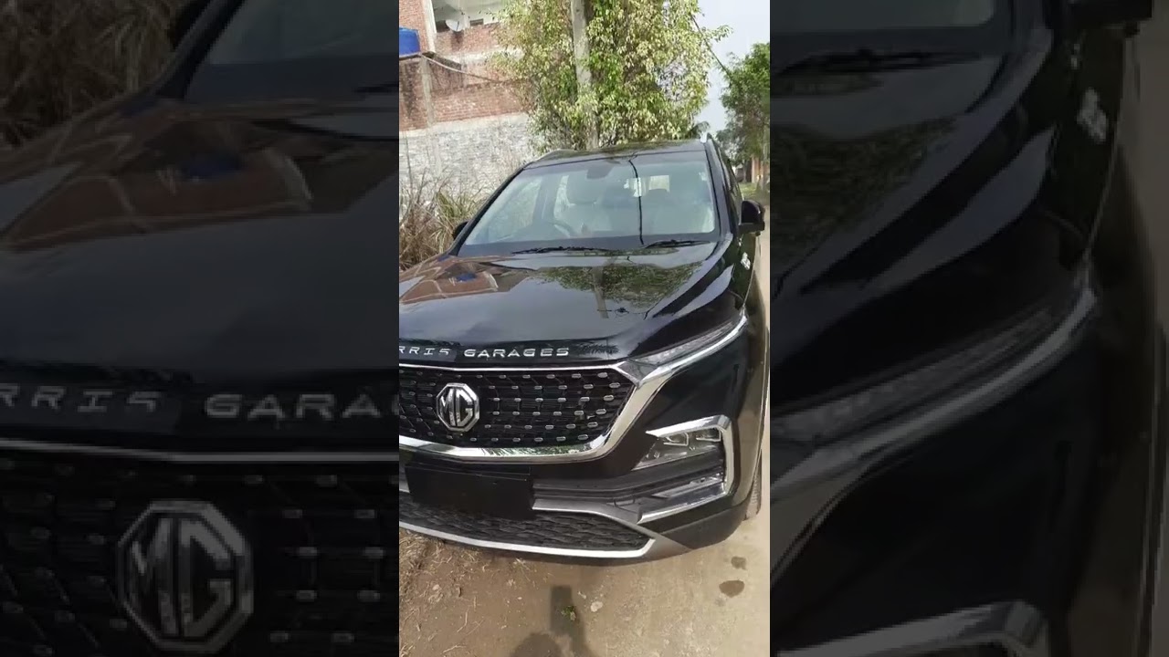 #MG #hector #hybrid #2022 black