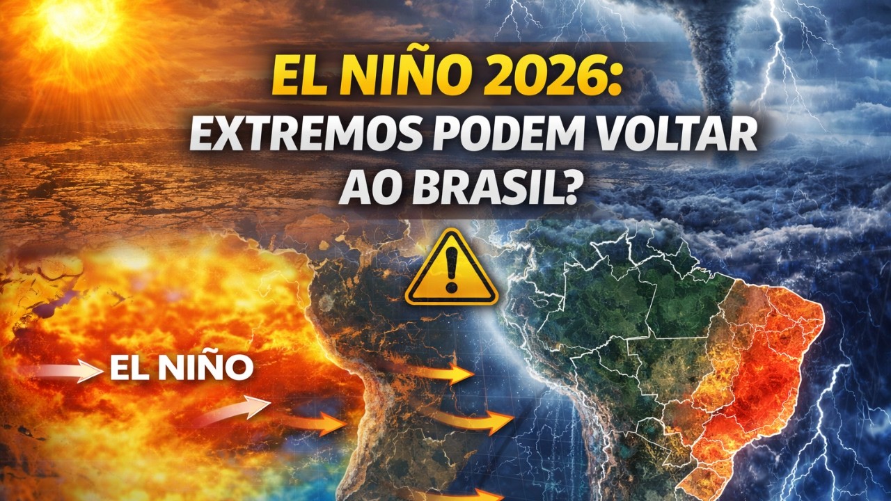 ⚠️ El Niño 2026: extremos podem voltar ao Brasil?