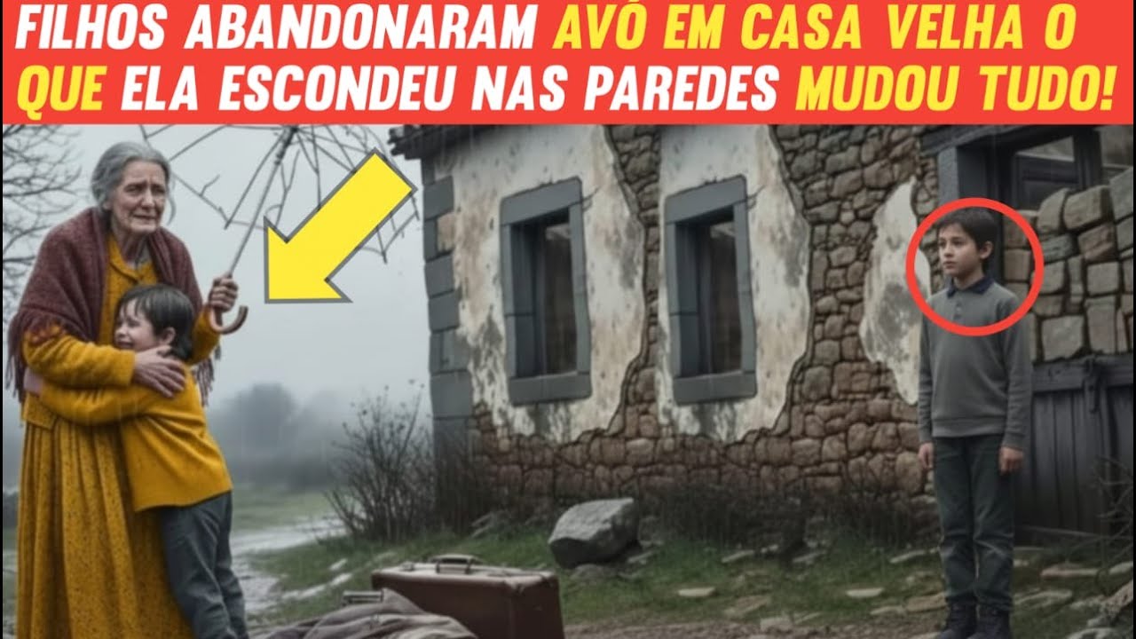 Filhos Abandonaram Avó em Casa Velha || O Que Ela Escondeu nas Paredes Mudou TUDO