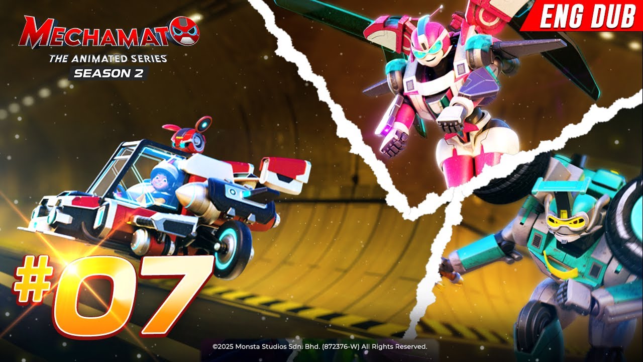 Mechamato’s Ultimate Race Machine! | Mechamato Season 2