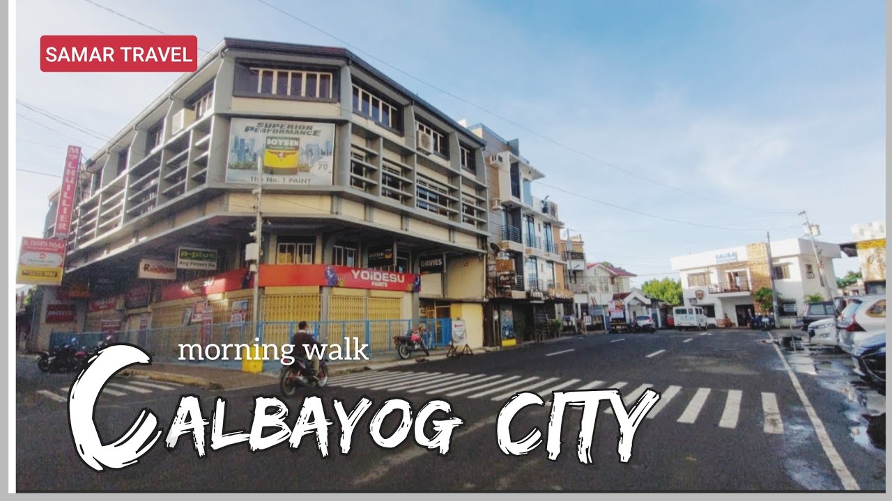 Morning walk at Calbayog city/Samar Philippines #city