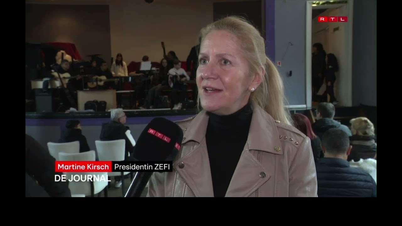Reboredo's Music school na RTL Luxemburgo