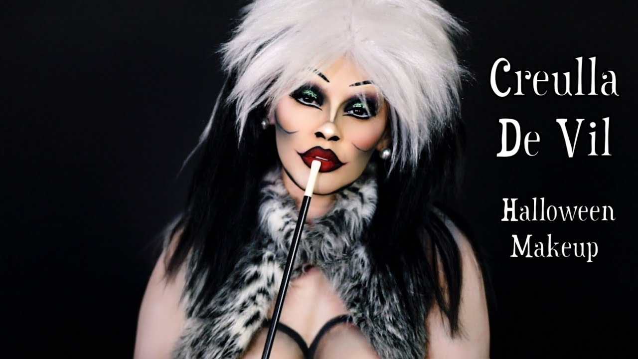 Cruella De Vil Makeup Tutorial | Viva_Glam_Kay