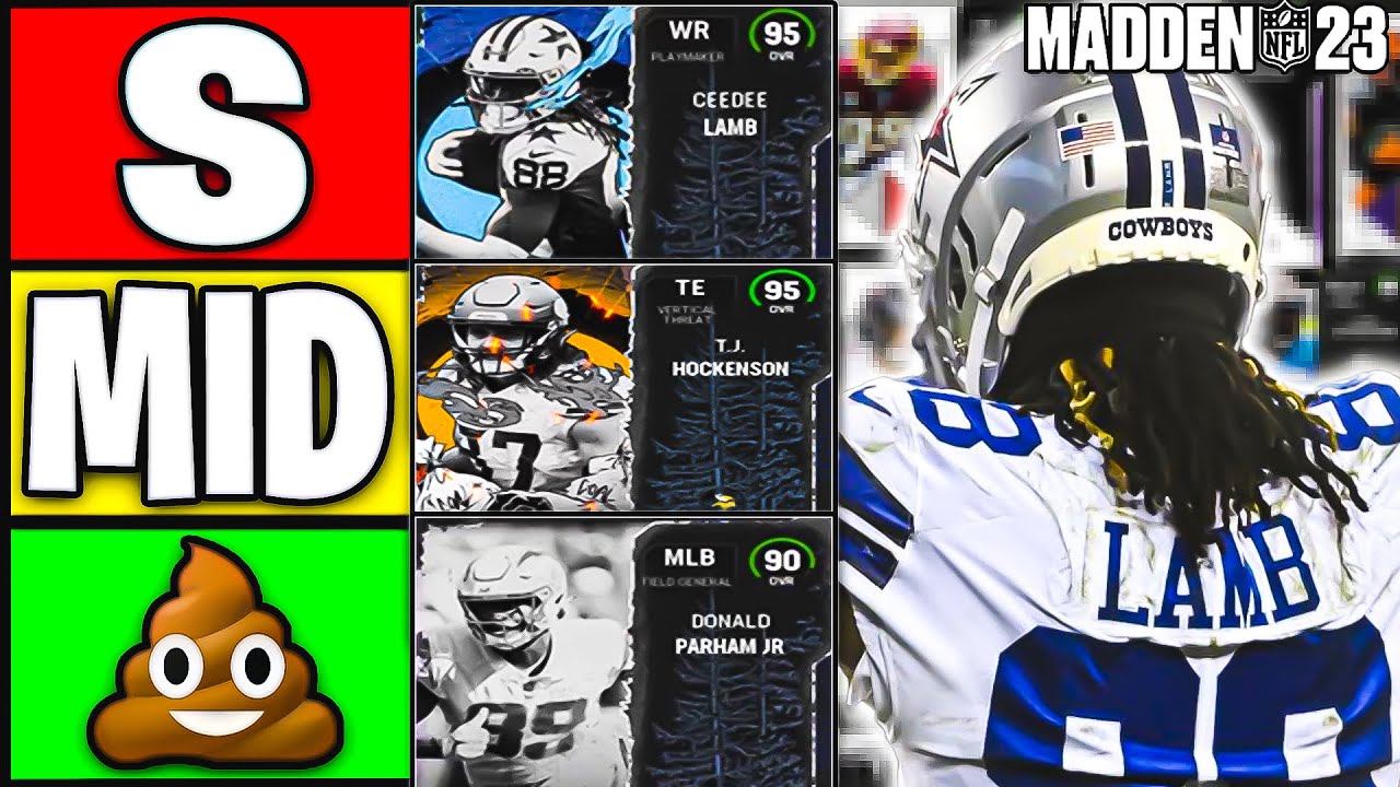 *NEW* RANKING THE BEST ZERO CHILL PART 3 CARDS IN MADDEN 23! MADDEN 23 Ultimate Team Tier List