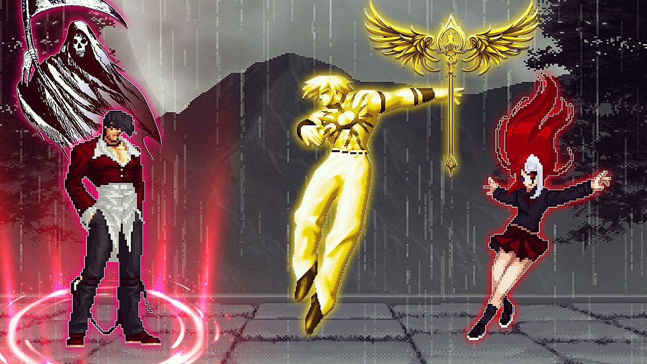 [KOF Mugen] Samael Vs Orochi Akiha, Phoenix Orochi Team