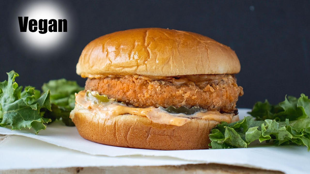 The BEST &raquo; Vegan Spicy Chicken Sandwich | Popeyes Style