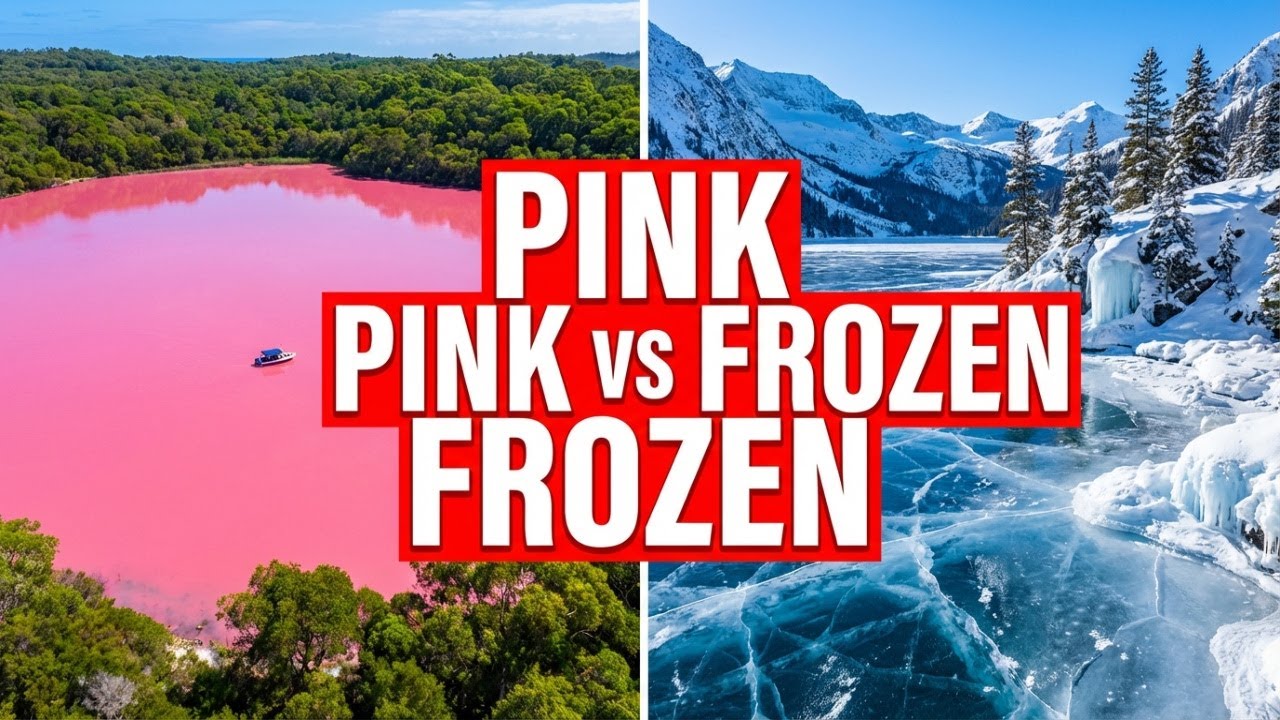 From Pink Waters to Frozen Depths | The World’s Most Enigmatic Hidden Lakes