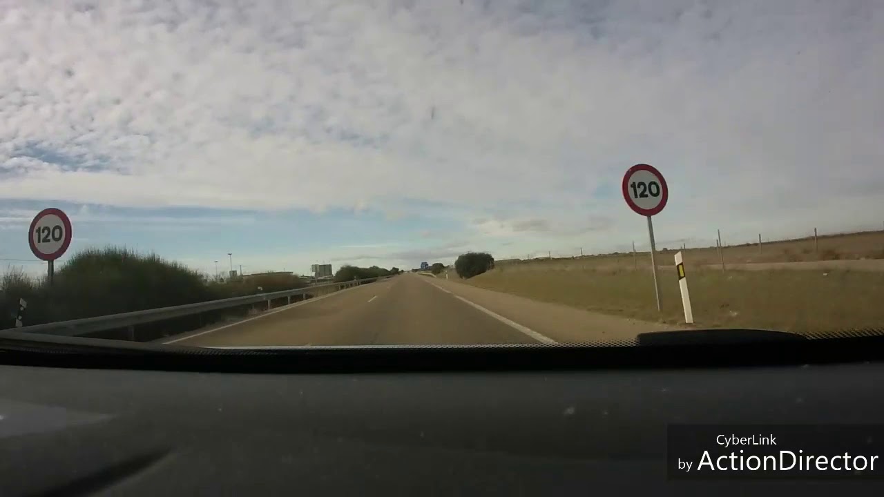 Timelapse Valladolid La Bañeza en 11 minutos