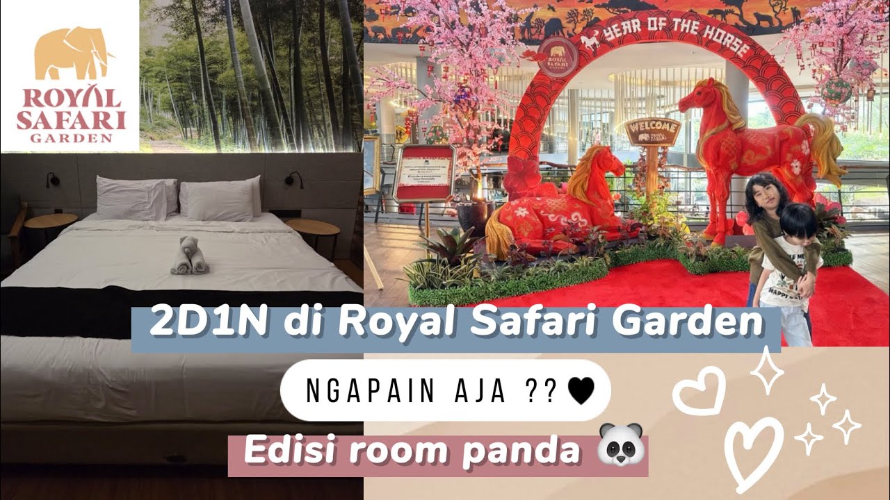 Day 1 menginap di Hotel Royal Safari Garden Puncak 